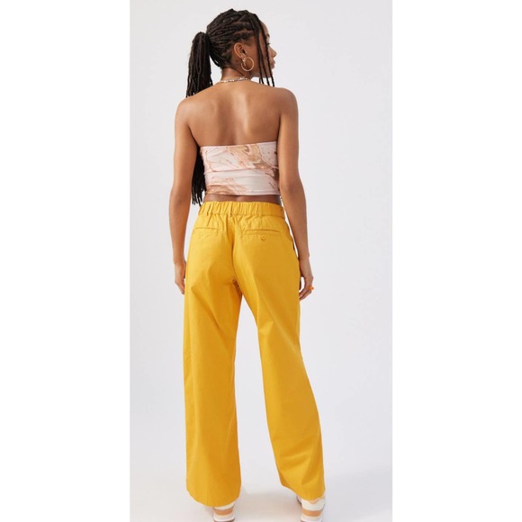 BDG Maya Baggy Trouser Pant XS in Gold NWT - Picture 2 of 9